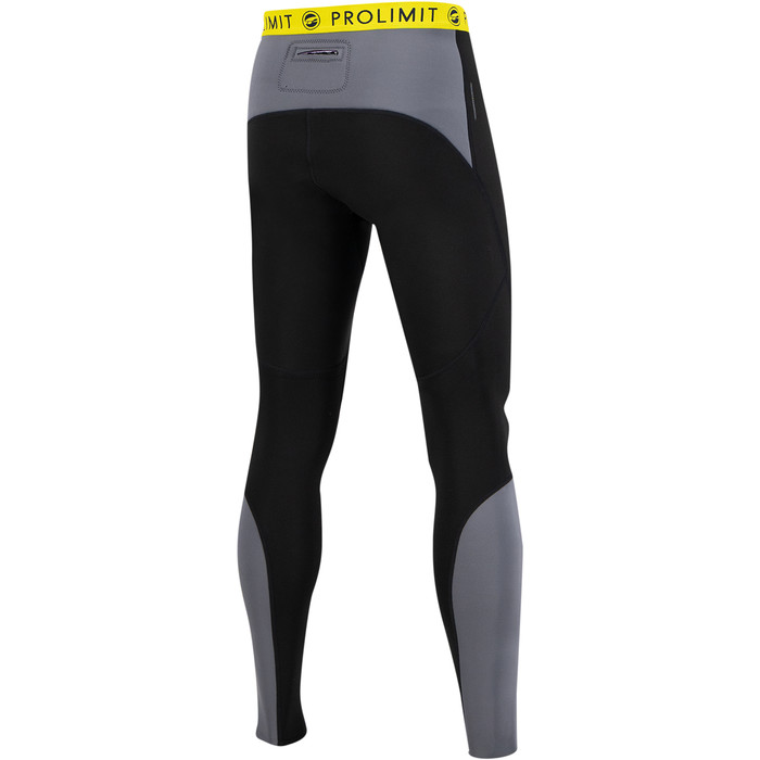 2024 Prolimit Mens Airmax 2mm Wetsuit SUP Trousers 14480 - Black / Dark Grey / Yellow